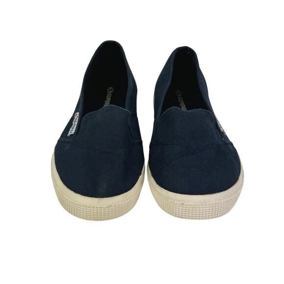 Superga Women's Navy Blue A Line Slide Slip On Casual Everyday Sneakers - Picture 3 of 11